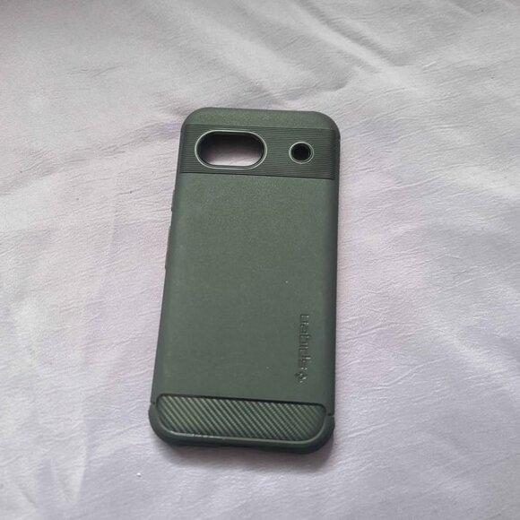 Spigen for Pixel 8a Case,  Rugged Armor Matte Black - Picture 1 of 3